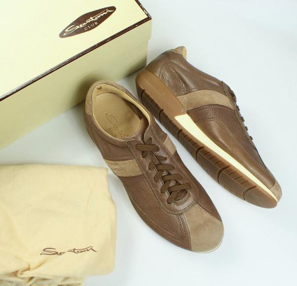Santoni | レザースニーカー メンズ レザー サントーニ Santoni 