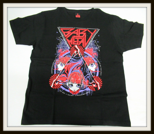 BABYMETAL trinity TEE Tシャツ 横浜アリーナ Mサイズ ベビーメタル 