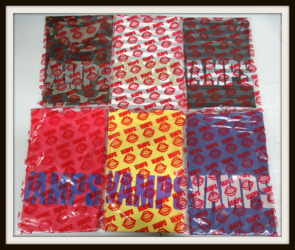 VAMPS ロゴTシャツ 6枚セット Mサイズ グッズ レア/ボーダー【10