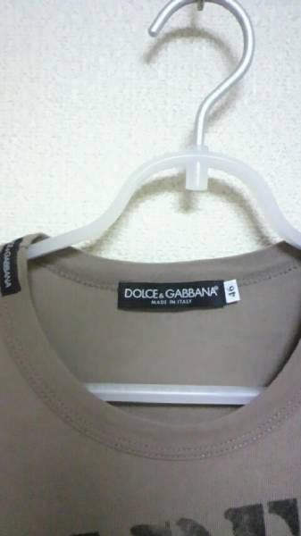 新品同様　伊勢丹購入　Dolce & Gabbana ドルチェ & ガッバーナ プリント　Tシャツ　４６