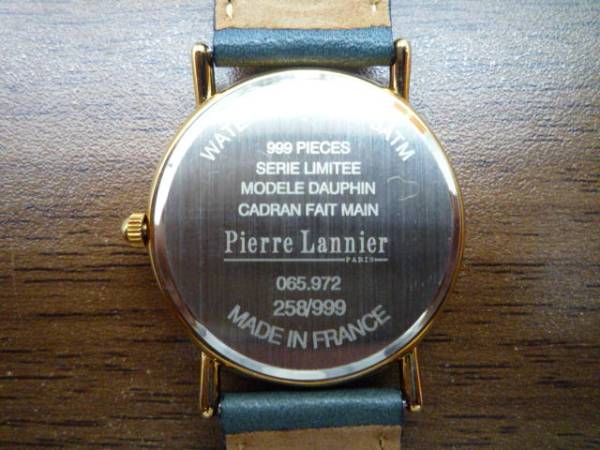 【 美品 】Pierre Lannier ピエールラニエ腕時計 イルカ 限定品 Pierre Lannier - 【希少】Pierre Lannier ピエールラニエ 腕時計