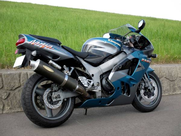 ZX-9R テックサーフマフラー付き 動画あり♪