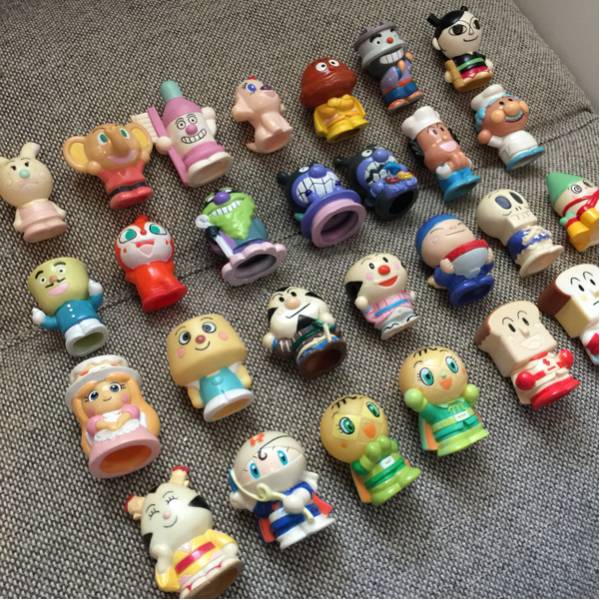 あつまれアンパンマン 指人形 90年代 まとめて27体 ⑤ ちびぞう