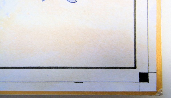 手描きイラスト　セーラーサターン　色紙_3