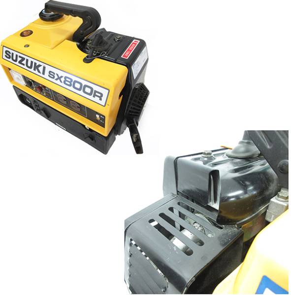 引取限定 札幌 発電機 スズキ SX800R ジャンク 電動工具 DIY キャンプ E