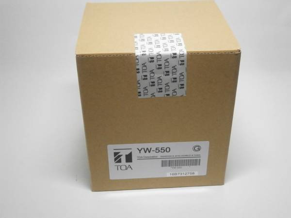 新品 未開封 TOA ワイヤレスアンテナ 壁取付用 YW-550 ①