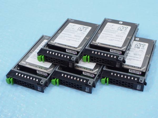 ☆ Fujitsu純正 2.5inch 10K SAS2.0 ST9300603SS 300G 5個セット ☆ ジャンク ☆