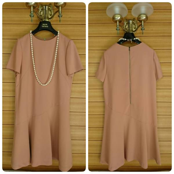 新品 大人気完売 定価 4.3万円 アドーア ツイルワンピース