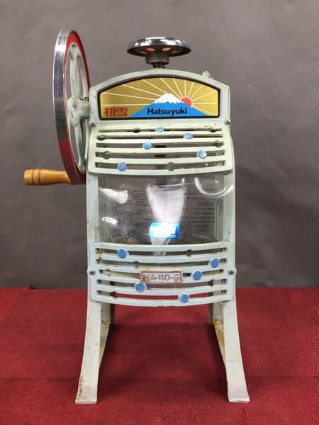 手動式かき氷機 HA-110S 中部コーポレーション 中部工機 HA-110 手動式かき氷機 HA-110S 中部コーポレーション 中部工機 HA-110