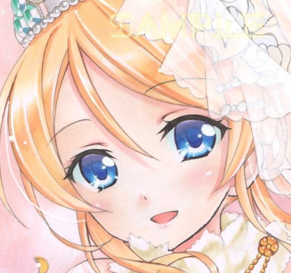 ラブライブ！☆絢瀬絵里☆パーティーウェディングドレス☆180k A4