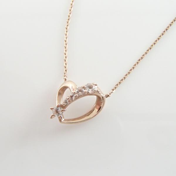 ☆STAR JEWELRYスタージュエリー 2016年 K10 メレダイヤハートモチーフ 