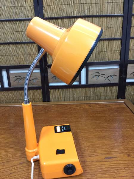 金沢 東芝 時計付電気スタンド 新品未使用品 レトロ 動作確認済 658