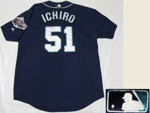 MLB/マリナーズ #51 イチロー 2001年 オールスターユニフォーム 44 美