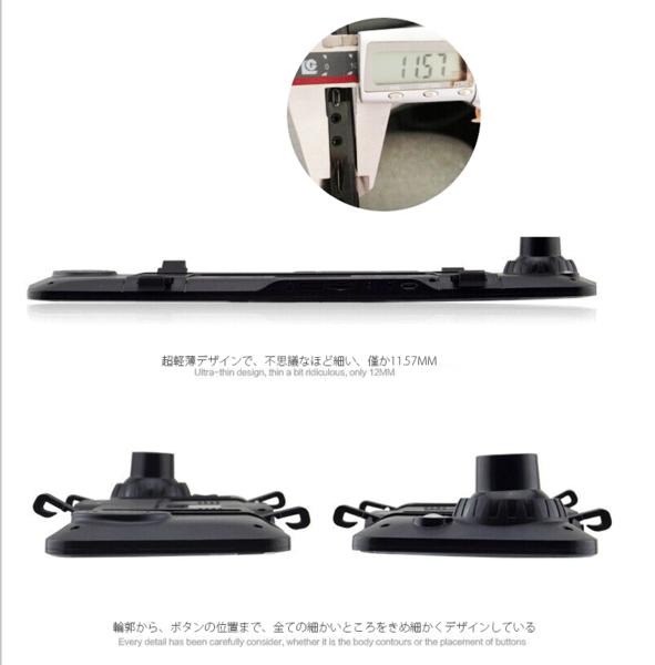 [大量] Blue mirro 視野角280度 HD ミラードライブレコーダー リアカメラ付き 4.3インチ大画面 眩しさ防止 駐車監視 Gsensor A600_9