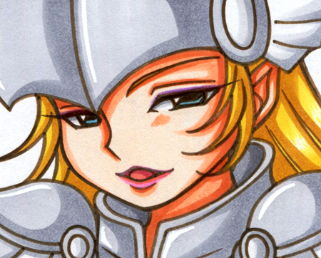 同人手描きイラスト 色紙 女神転生 アリアンロッド メガテン 真 女神転生2 手描きイラスト 売買されたオークション情報 Yahooの商品情報をアーカイブ公開 オークファン Aucfan Com