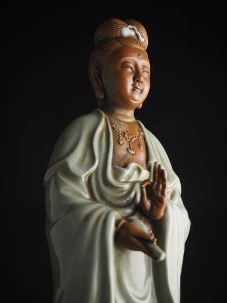 観音像」骨董陶磁器一般 の Yahoo!オークション - (中国、朝鮮半島