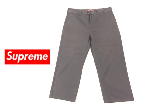 数量限定，豊富な Supreme クロップドカスタム ワーク パンツ シュプリーム(ワークパンツ、ペインターパンツ)｜売買されたオークション情報、yahooの商品情報をアーカイブ公開 - オークファン 男性用