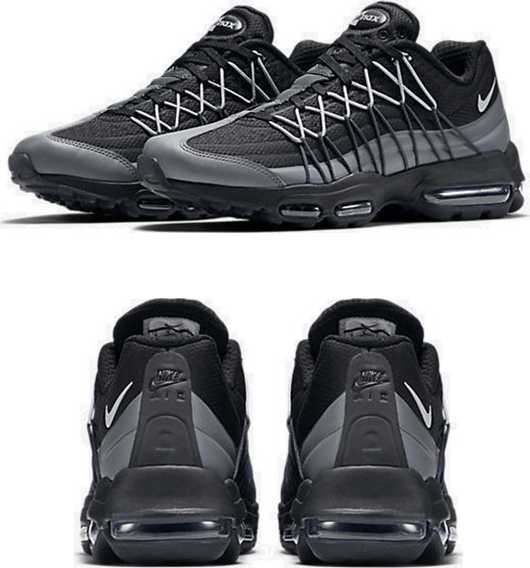 ナイキ エアマックス 95 ウルトラ SE 定価18360円 25.5cm AIR MAX 95 ULTRA SE 黒 スニーカー