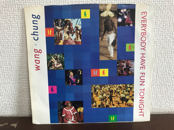 WANG CHUNG EVERYBODY HAVE FUN TONIGHT US盤 80’S シングル レコード 7インチ 7inch ワン ...