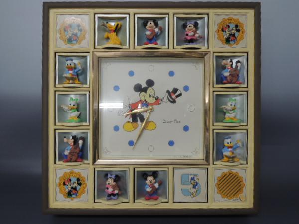 Disney Time ディズニータイム からくり時計 置時計 仕掛け ミッキー ミニー ドナルド F002 その他 売買されたオークション情報 Yahooの商品情報をアーカイブ公開 オークファン Aucfan Com