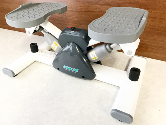 1円 AEROLIFE エアロライフ サイドステッパー カウンター付き 健康器具 足腰強化 エクササイズ ダイエットに(ステッパー、昇降運動用 ...