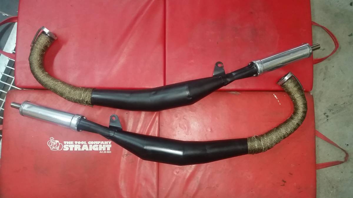 RZ250　4L3　RZ350　4UO　クラフトマン？　チャンバー　 バンテージ及び消音材新品交換仕上げ済み　センタースタンド使用可能です。激レア