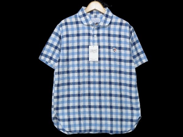 未使用 ARVOR MAREE アルボーマーレー 半袖プルオーバーシャツ 