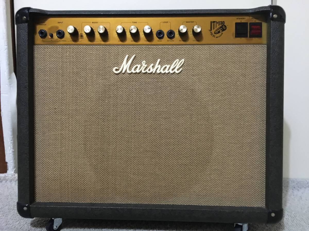 純正F/S付 キャスター付 Marshall JTM-30 312 12”スピーカー 