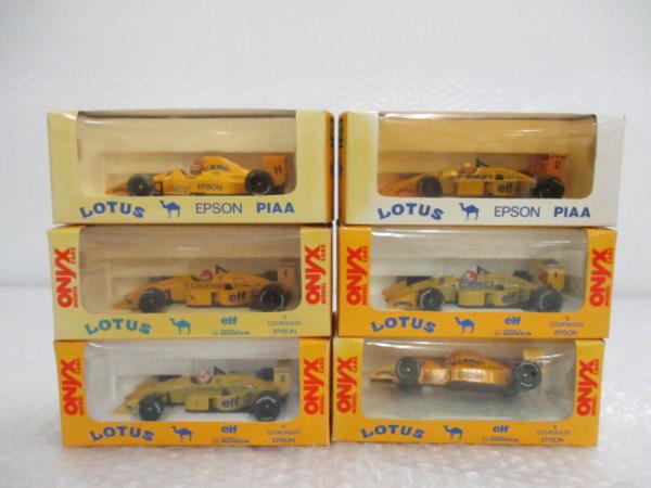 ONYX 1/43 ロータス ホンダ 100T 中嶋悟，LOTUS 101 ネルソン・ピケ等