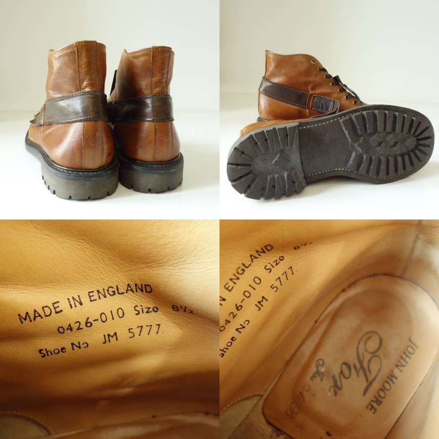 美品 Wネーム JOHN MOORE × JAS-M.B.ジョンムーア ジャセンビ