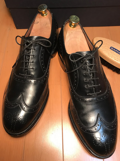 Allen Edmonds Chester (FullBrogue) BLK US8 D // アレンエドモンズ