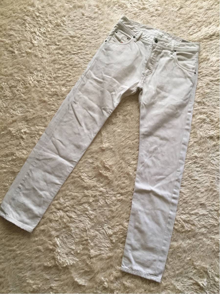 DIESEL「KRAYVER」W30 L32 ホワイトデニム