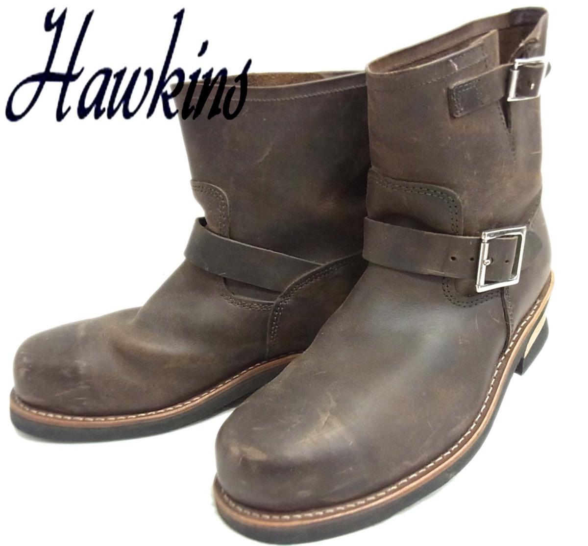 100円スタート ホーキンス ショートエンジニアブーツ ワークブーツ Hawkins メンズ 男性 ダークブラウン 濃茶 25cm ホーキンス 売買されたオークション情報 Yahooの商品情報をアーカイブ公開 オークファン Aucfan Com