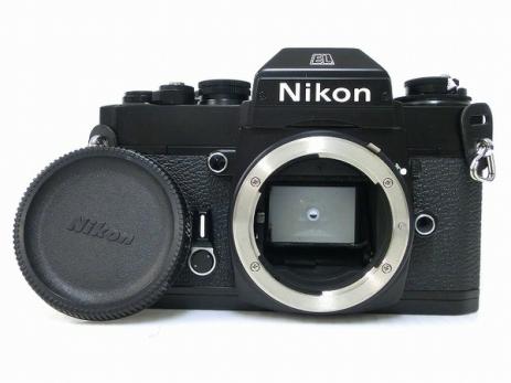 Nikon EL2 ブラックボディ、ケース付 中古 Nikon ニコン EL2 ブラック ボディ フィルムカメラ O2641868