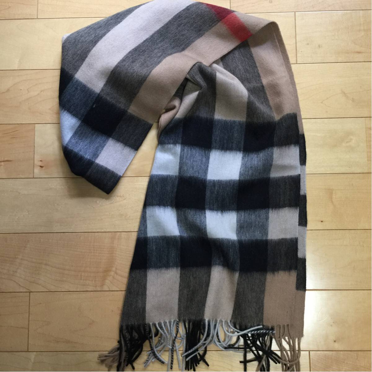 未使用 バーバリー マフラー