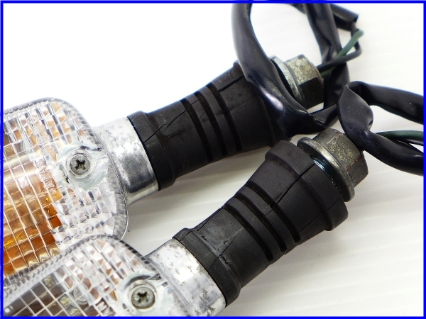 L2◇良品♪V-MAX ワイズギア リアウインカーset♪クリア♪XJR1200