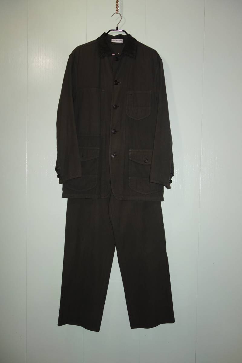 ISSEY MIYAKE MEN セットアップ 襟コーデュロイ イッセイミヤケ 