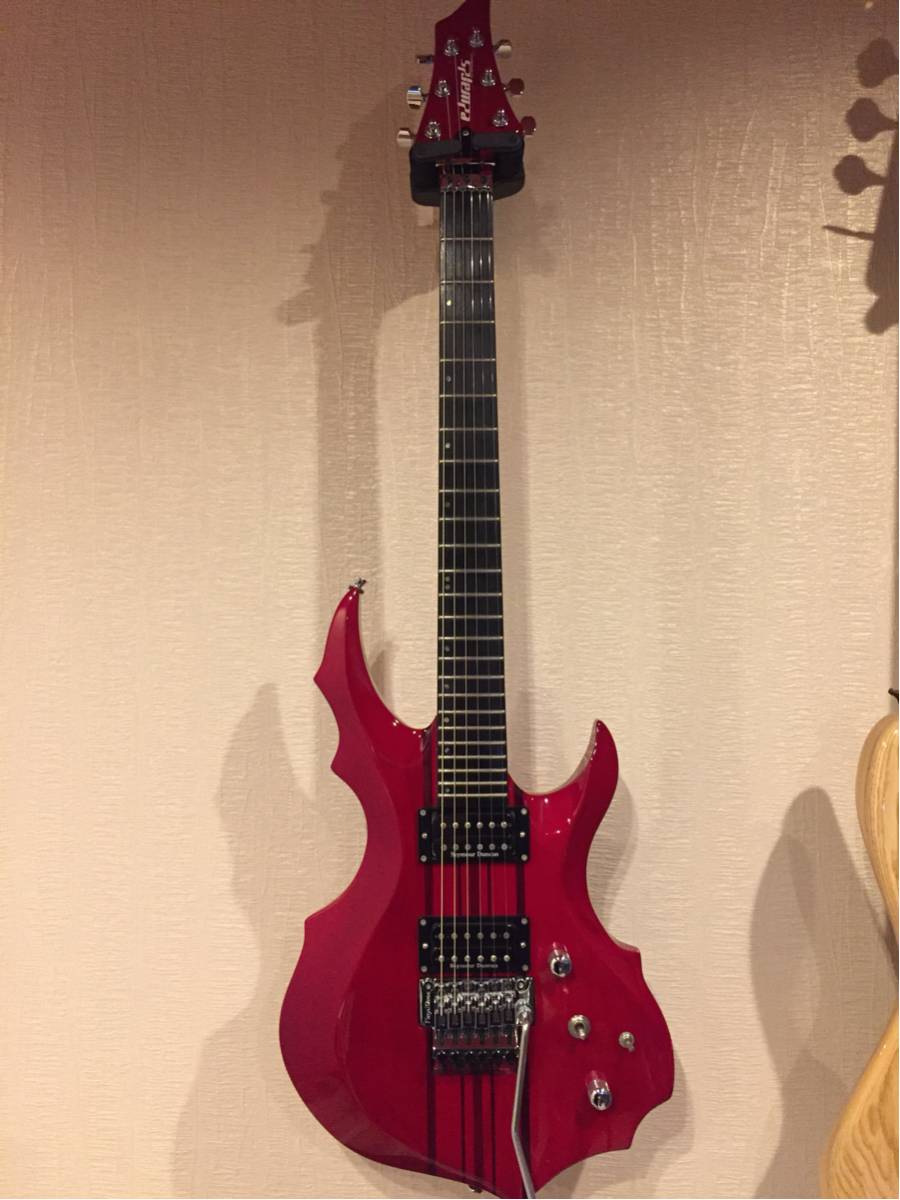 E-FR-130GT エドワーズ フォレスト Edwards シースルーレッド ESP