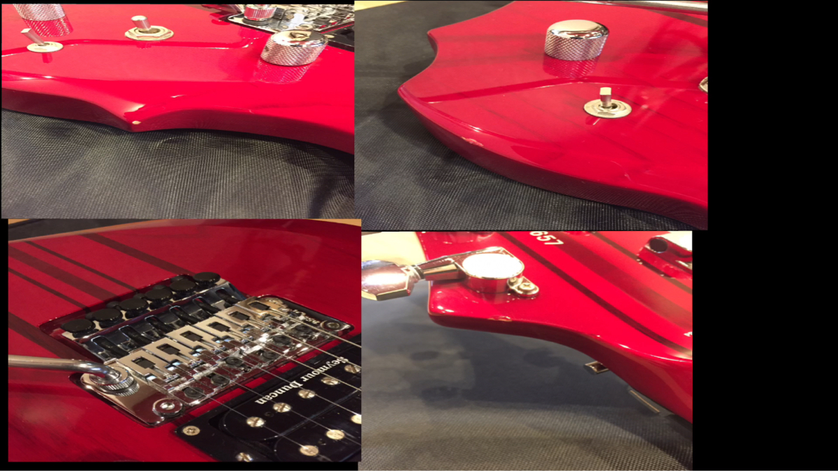 E-FR-130GT エドワーズ フォレスト Edwards シースルーレッド ESP