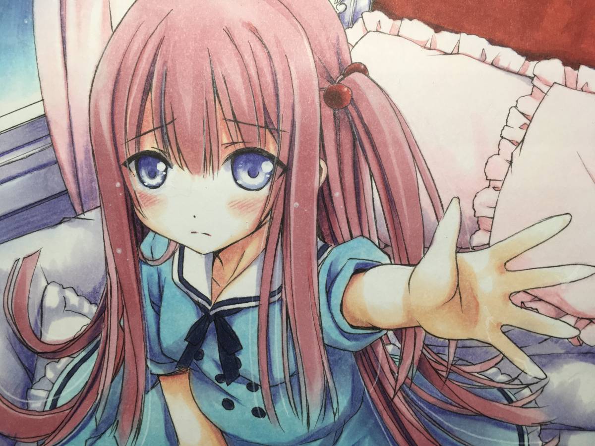 手描きイラスト オリジナル あにまるいずえんじぇる かわいい 色紙 メール便無料 あにまるいずえんじぇる