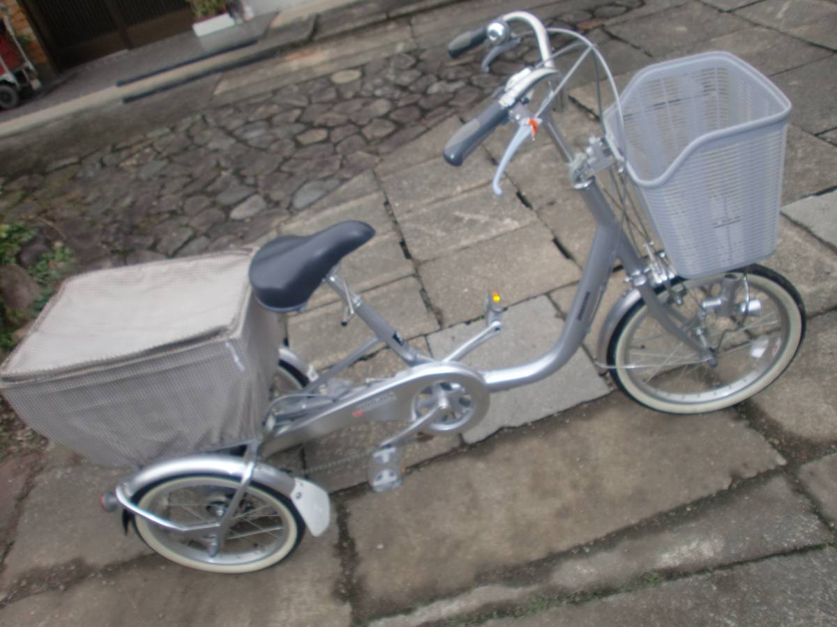 ☆値下げ！！美品・ブリジストン・3段切り替え付・カゴカバー付・大人