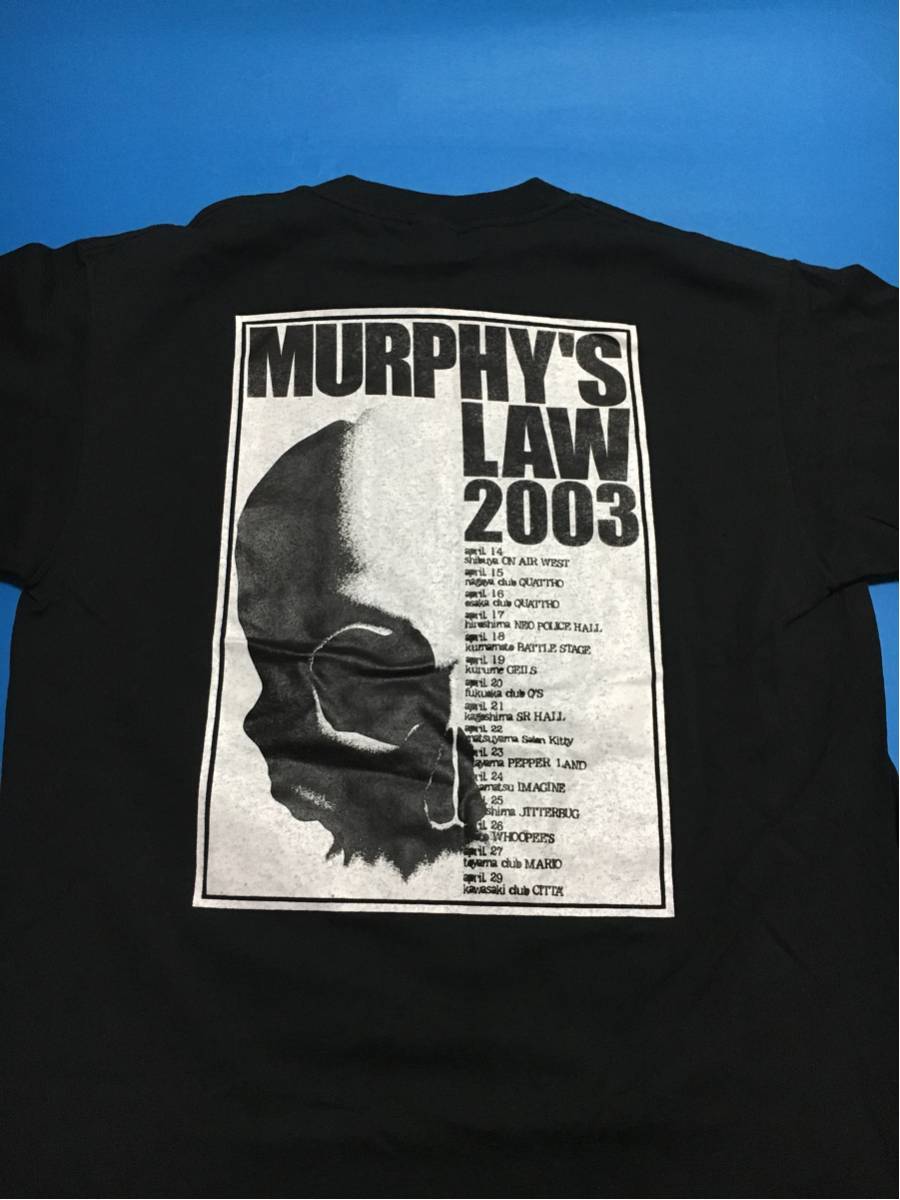 2003年murphy's lawマーフィーズロウ ジャパンツアーTシャツ