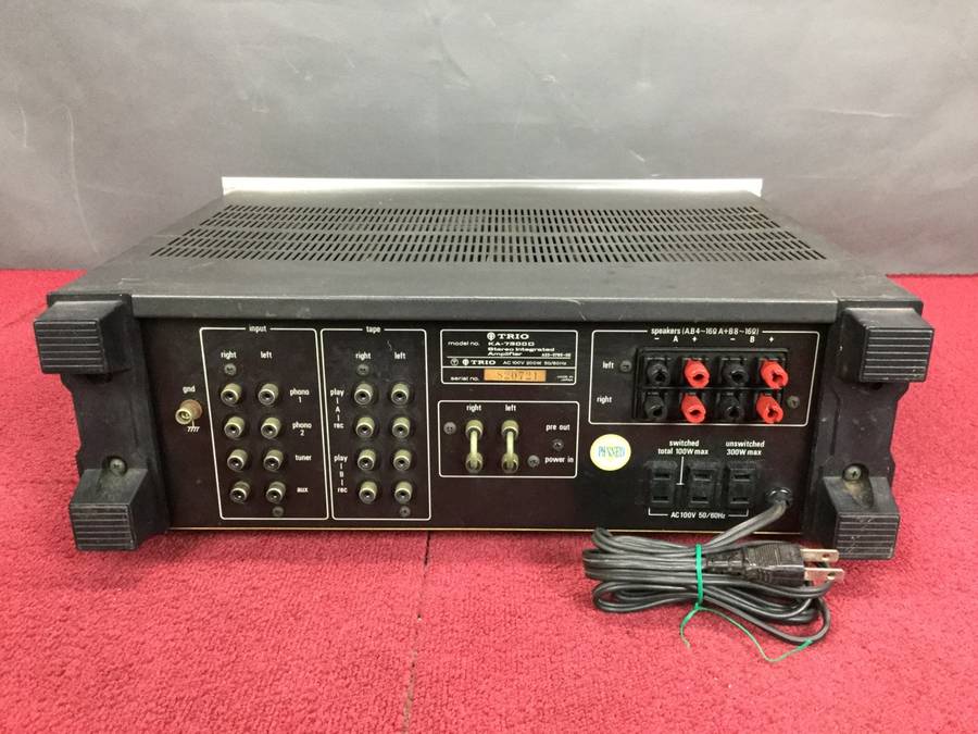 TRIO KA-7300D プリメインアンプ◇現状品