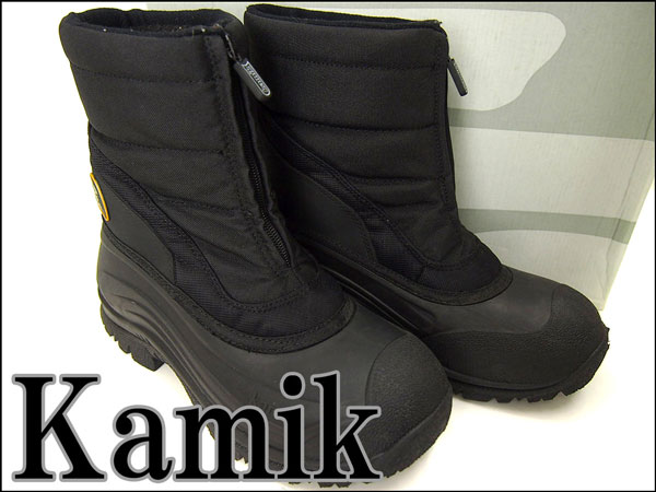 超美品 kamik カミック METRO2 スノーブーツ39(25.0cm)黒★S8214