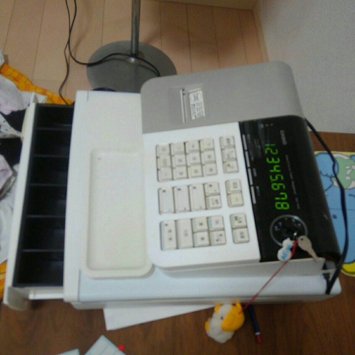 事務・店舗用品 CASIO SE-S10 電子レジスター ホワイト