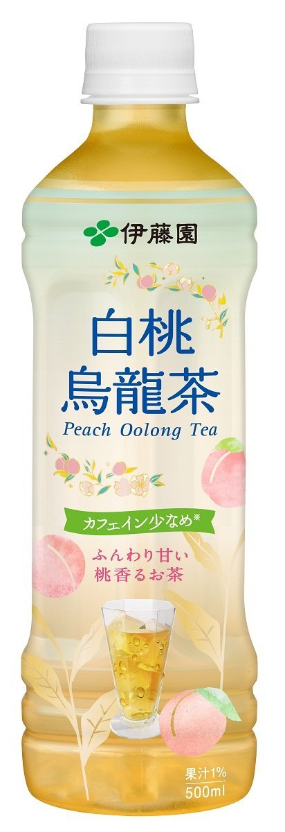 【送料無料】伊藤園 白桃烏龍茶 500ml 1ケース(24本)
