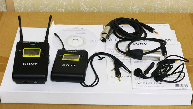 1円～Sony【UWP-D11】定番ワイヤレスマイク 業務用 美品 最低落札価格なし