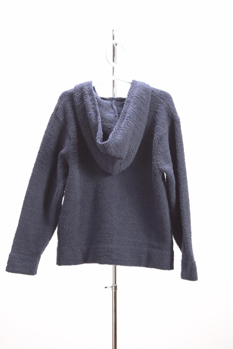 ☆ 新品 kashwere カシウェア キッズ パーカー ボア 6-7Y ネイビー