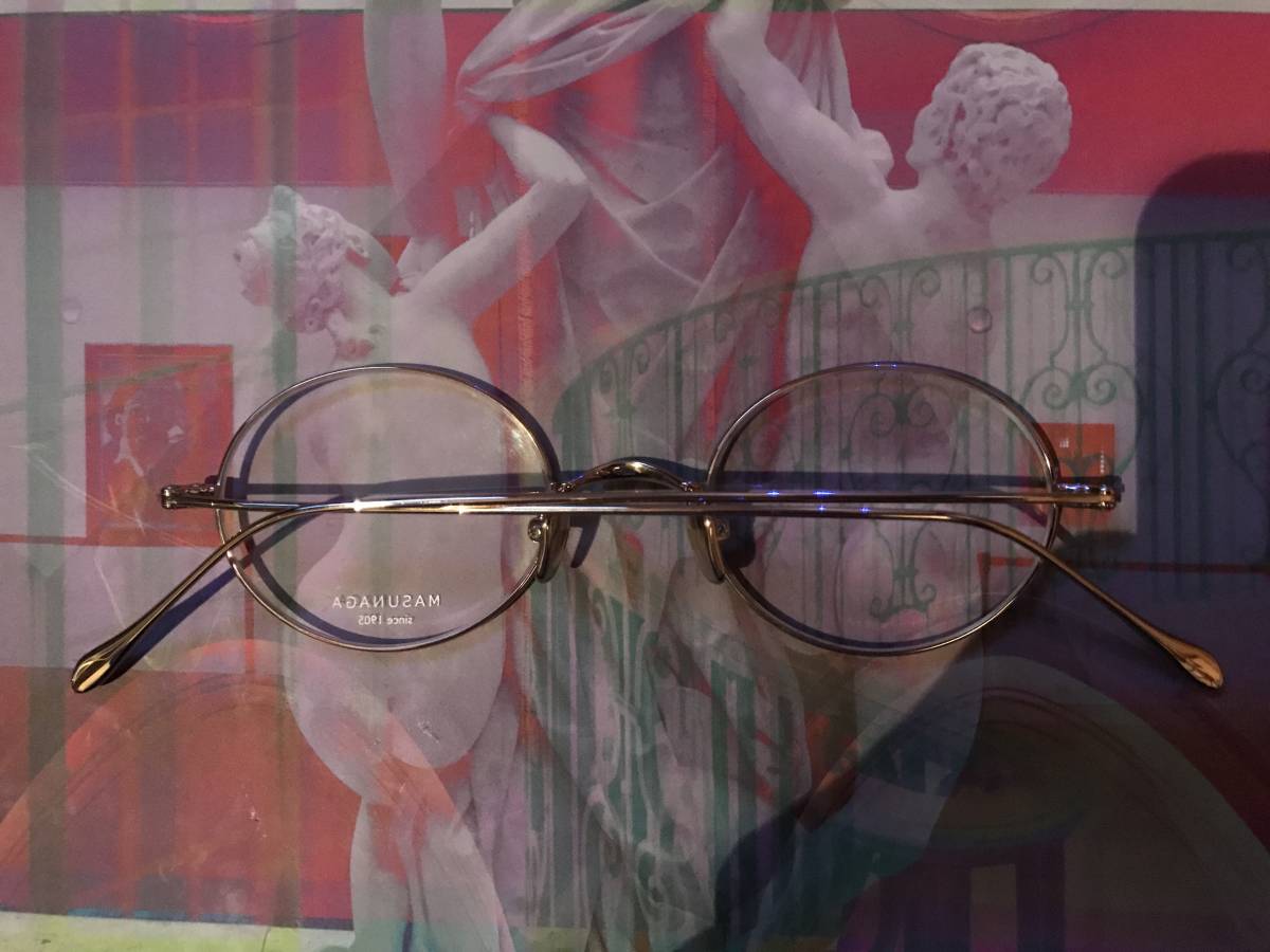 激安！☆MASUNAGA since1905/増永眼鏡 GMS-196T #11 G 4621-150☆