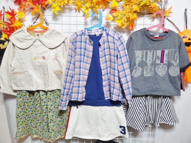1女の子秋物★140～150㎝★50枚★ブランド入り★まとめ売りラルフ、ハッカキッズ、セオリー、アニエスb×2、リンジィー×2シスタージェニー